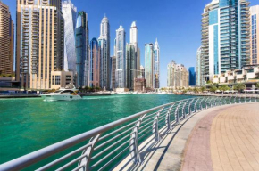Luxury Escapes - Budget 1BR Apt in Marina - Near Tram & Metro -Time Place Tower